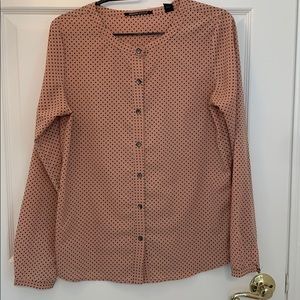 Pink spotty Scotch and Soda shirt
